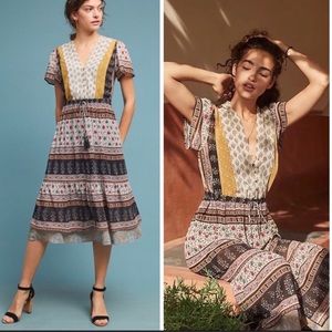 Anthropologie Midi Dress